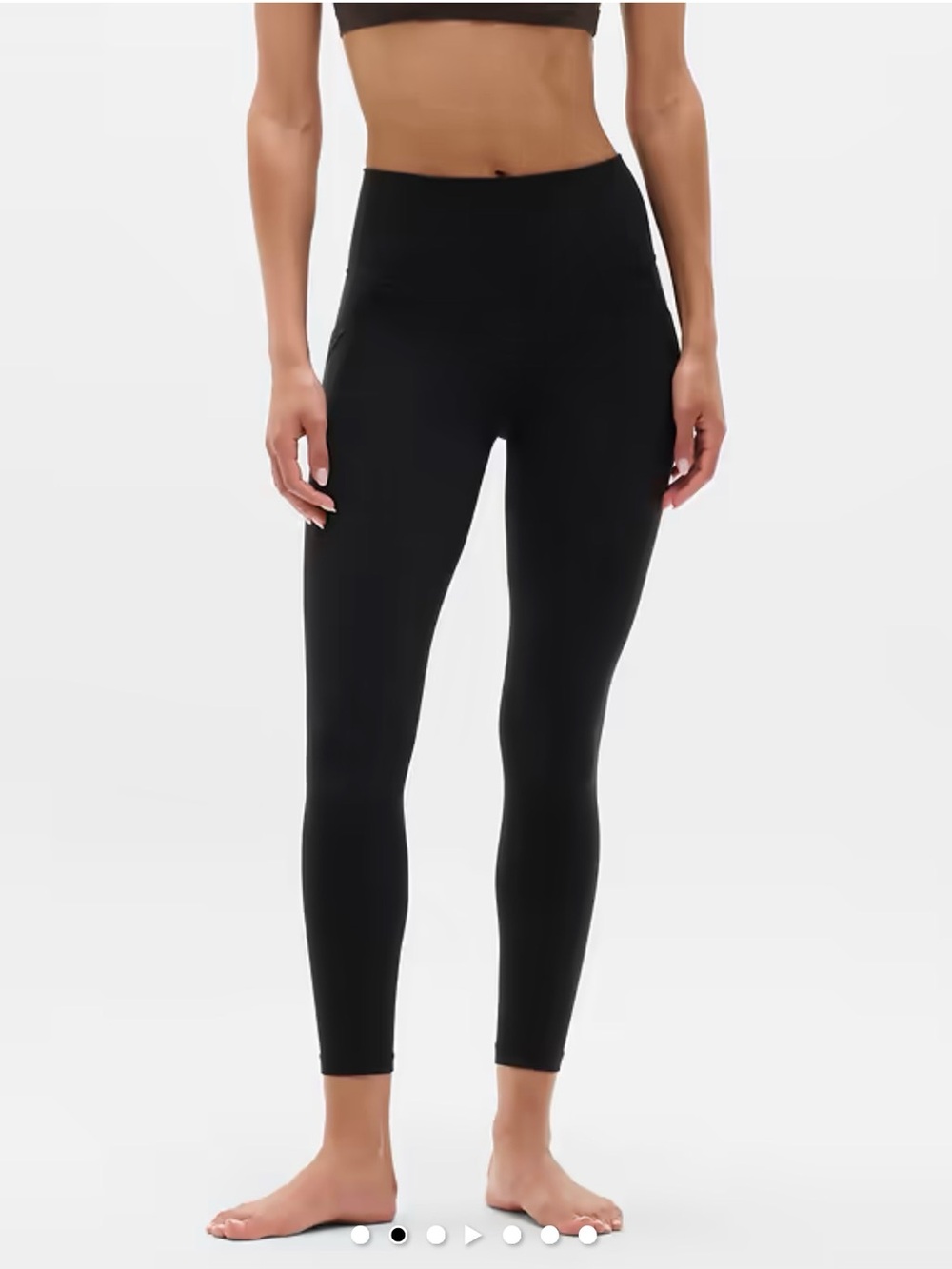 $109 SALUTATION STASH HIGH RISE 7|8
LEGGING black small